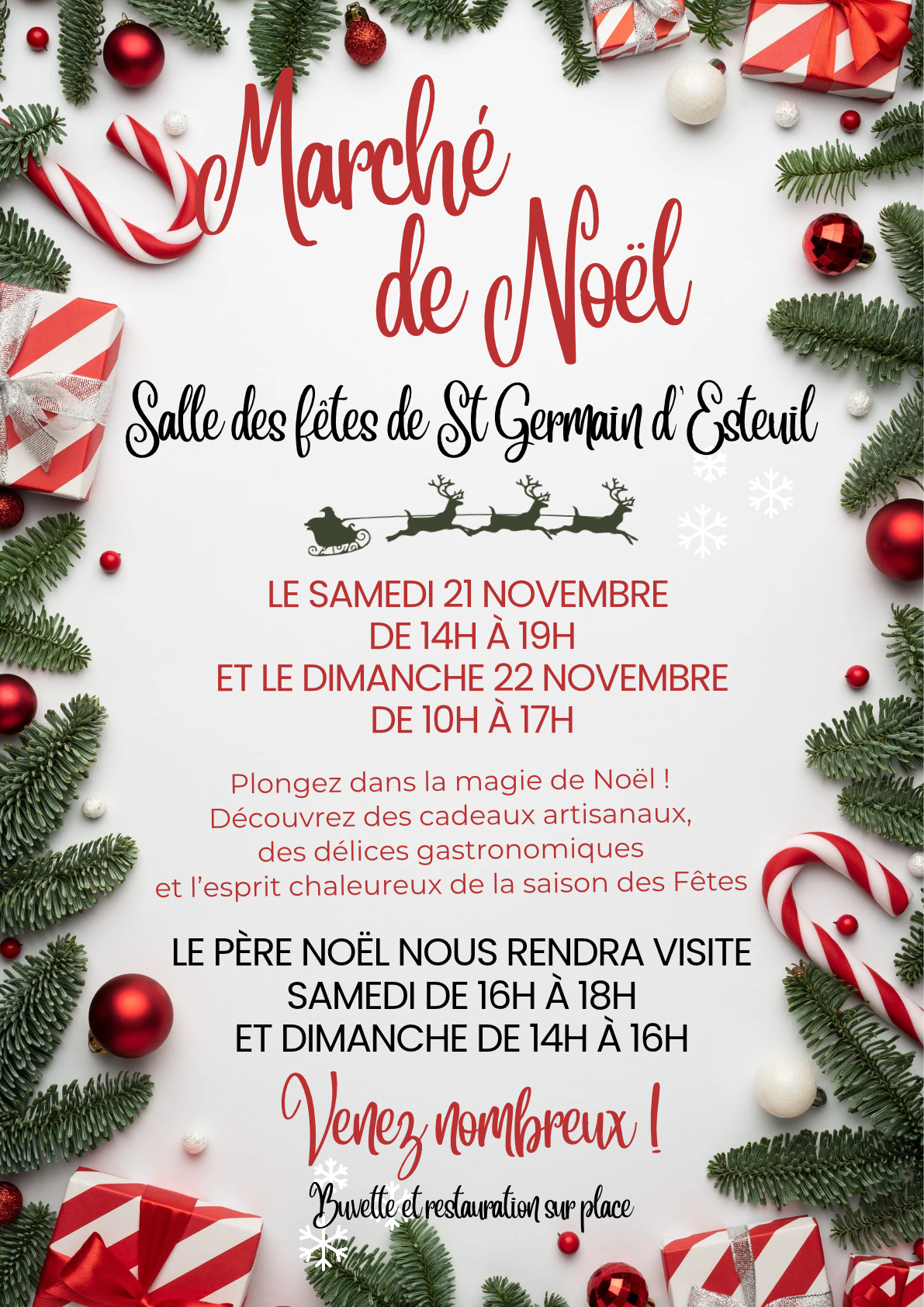Marché de Noël du Comité des Fêtes