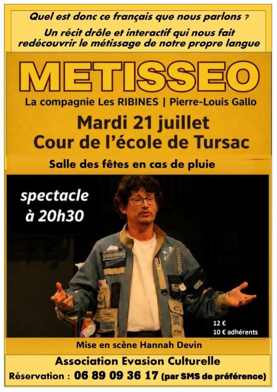Spectacle - Métisseo