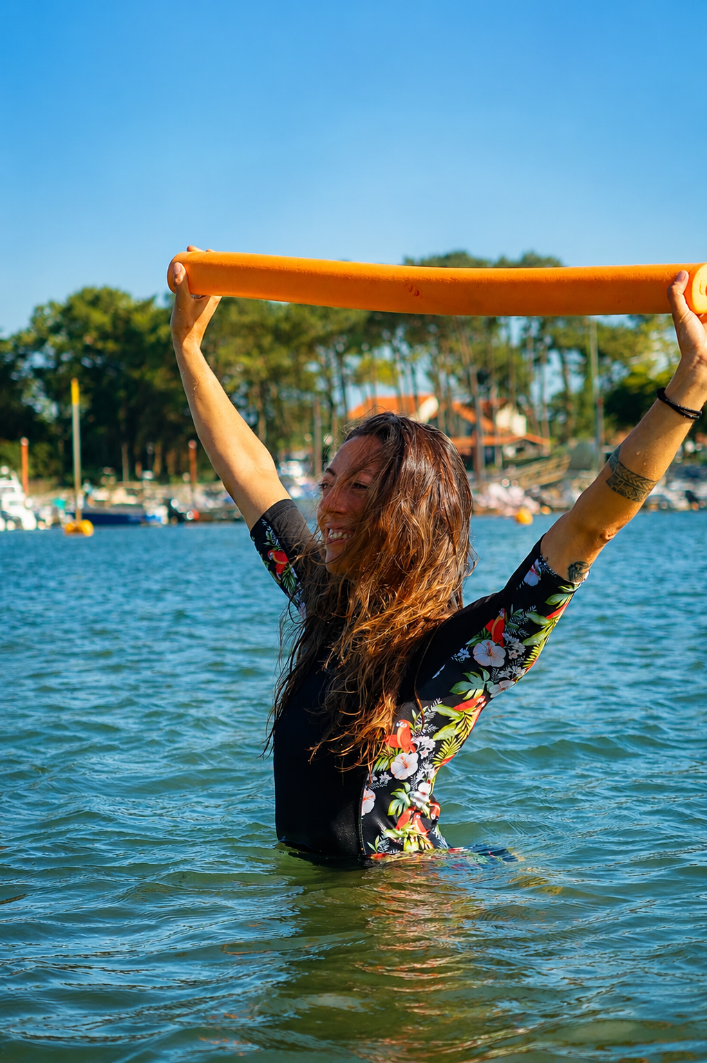 Aquafitness pleine nature
