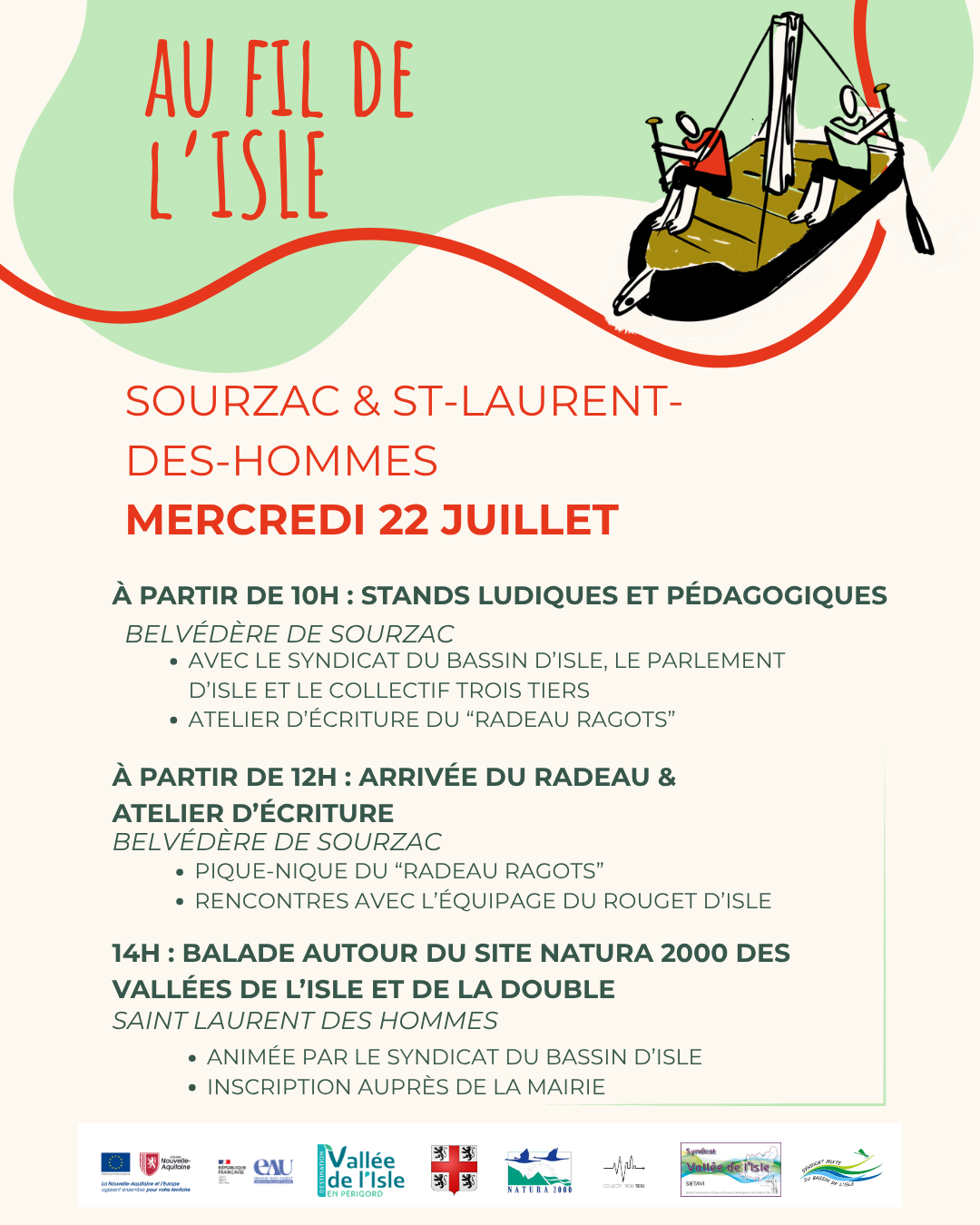 Une semaine au fil de l'isle
