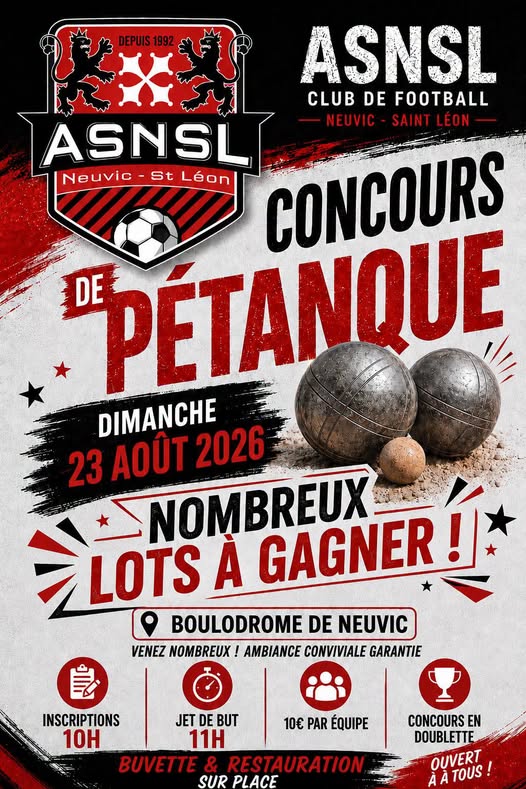 Concours de pétanque