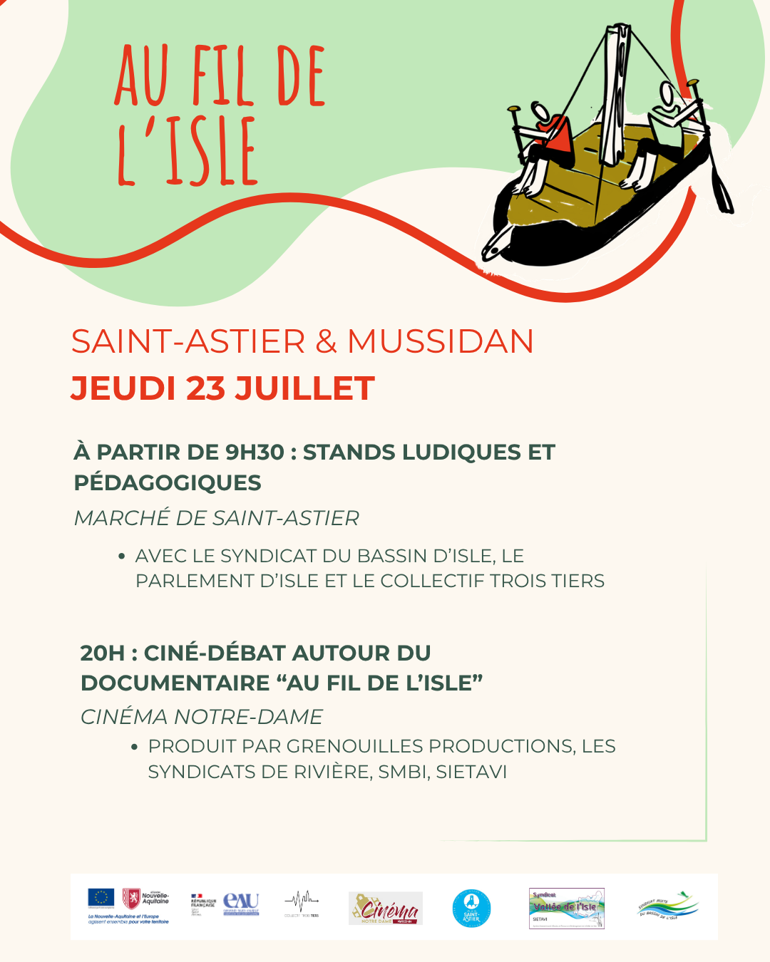 Ciné Débat- Une semaine au fil de l'Isle