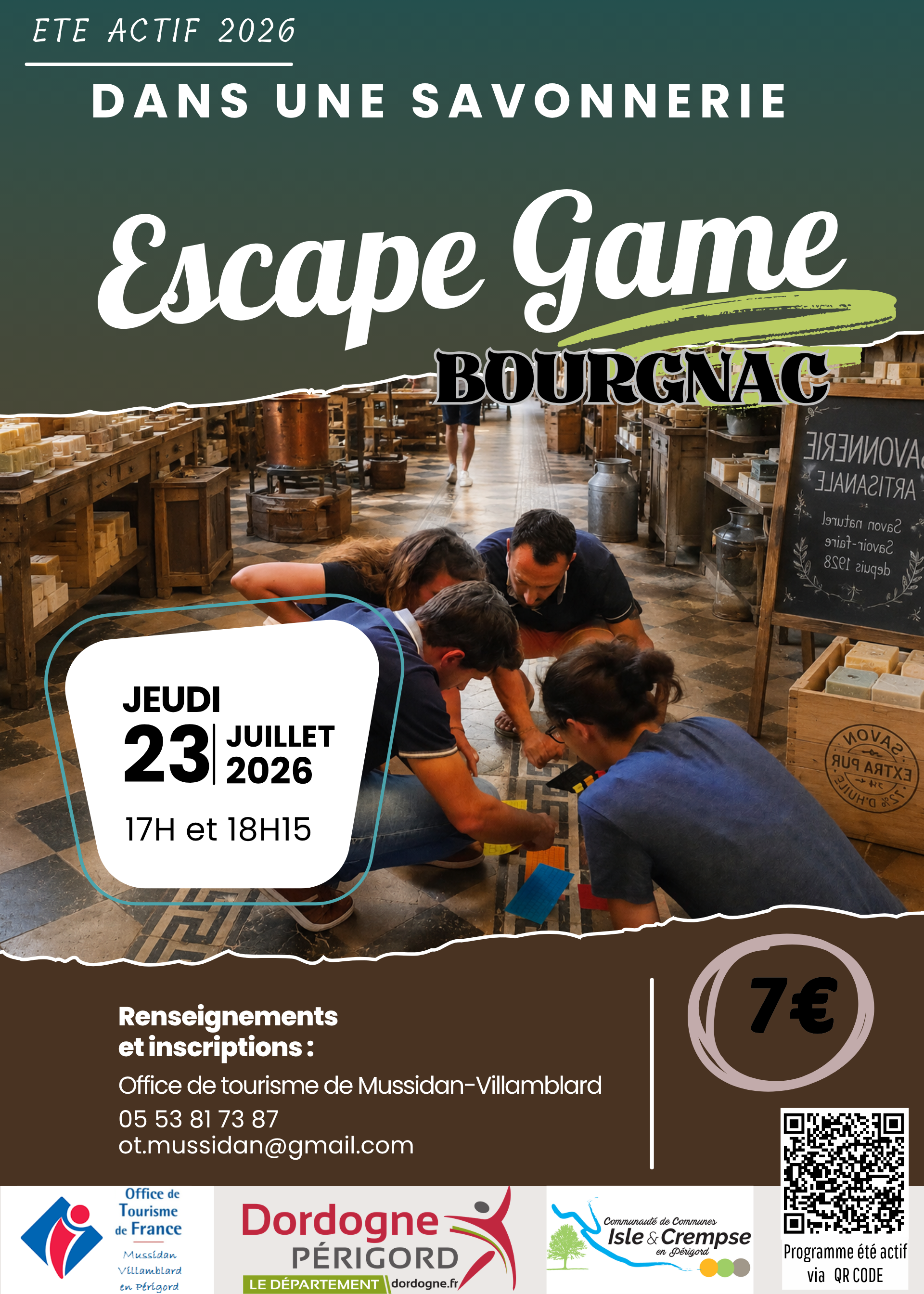 Escape Game dans une savonnerie