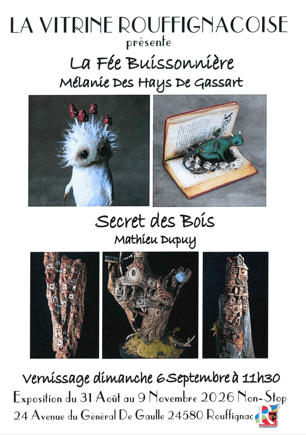 Exposition La Vitrine Rouffignacoise