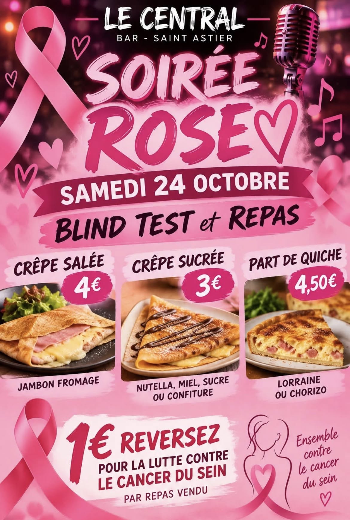 Soirée rose