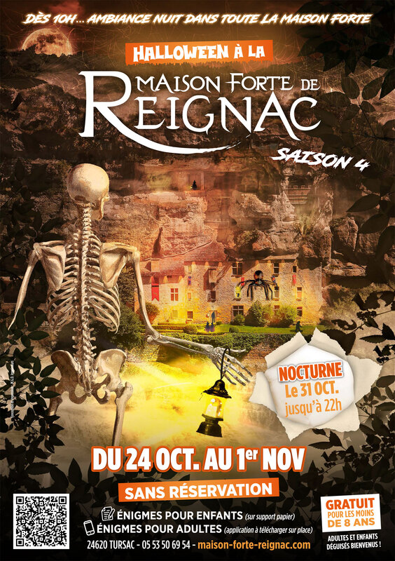Les vacances d'automne et Halloween à la Maison Forte de Reignac
