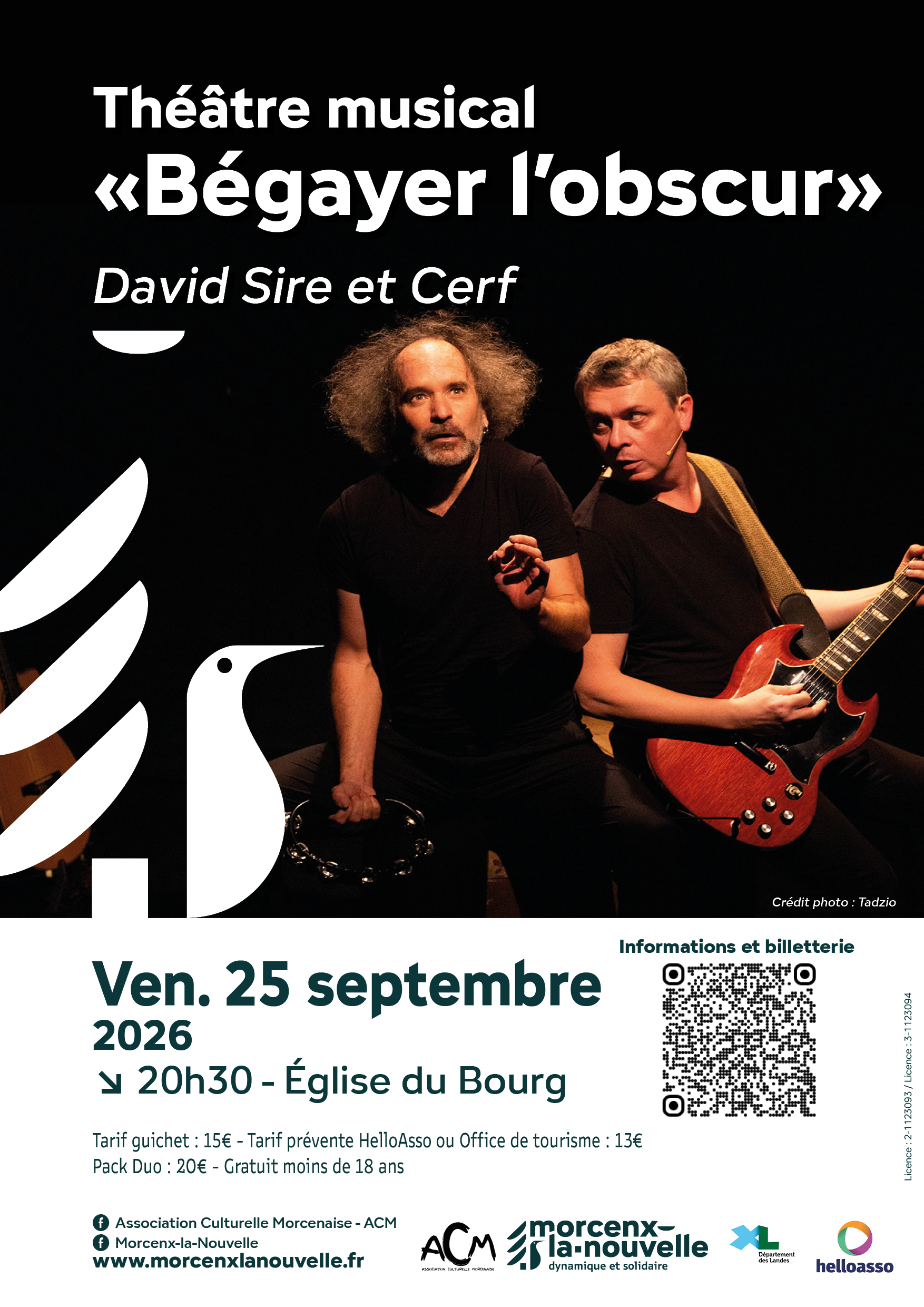 "Bégayer l'obscur" - Association Culturelle Morcenaise
