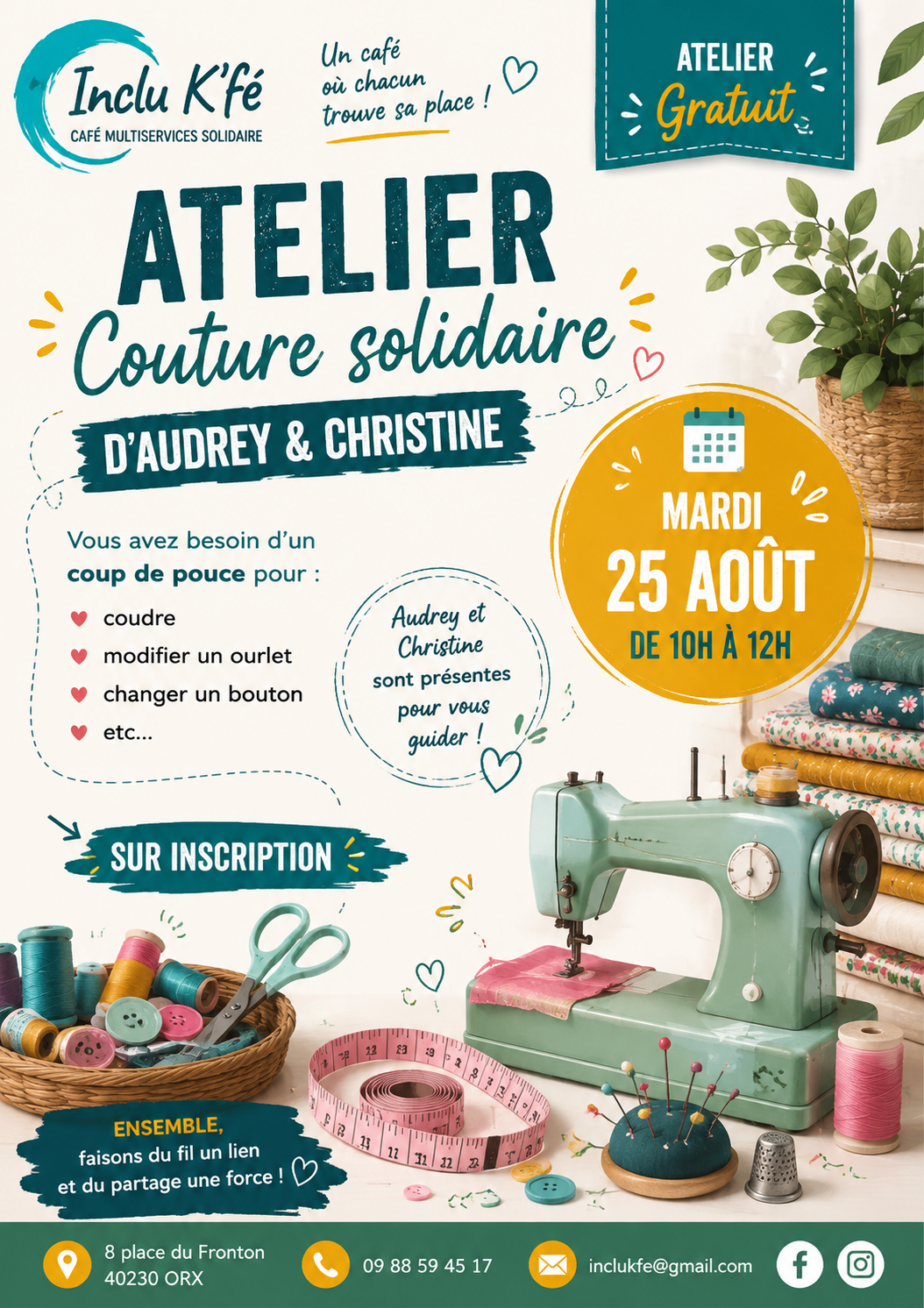 Couture solidaire