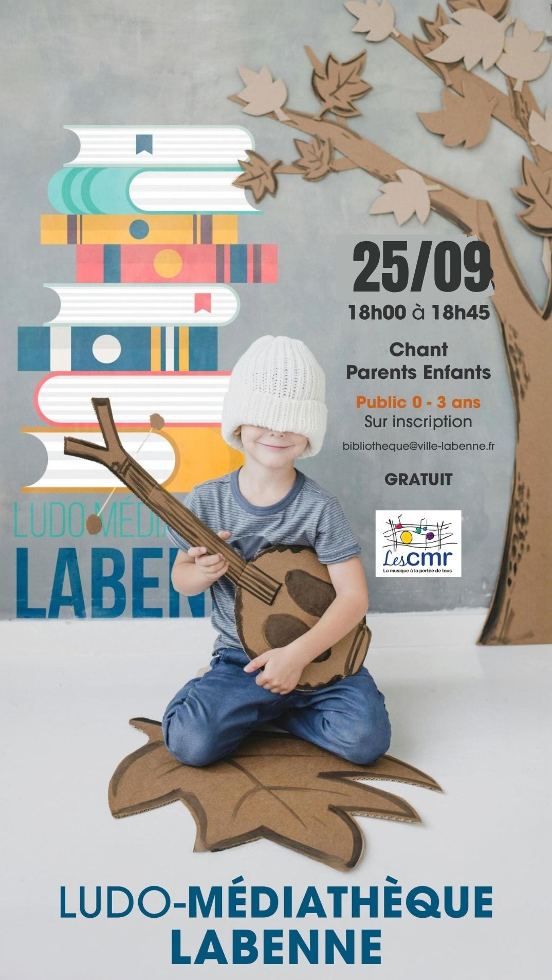 Atelier chant parents-enfants 0-3 ans