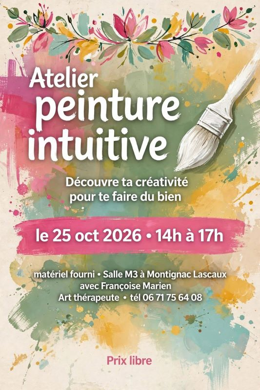 Atelier - Peinture intuitive