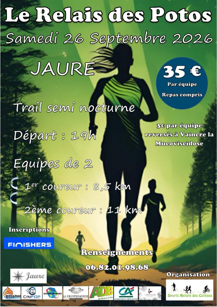 Trail semi-nocturne en relais