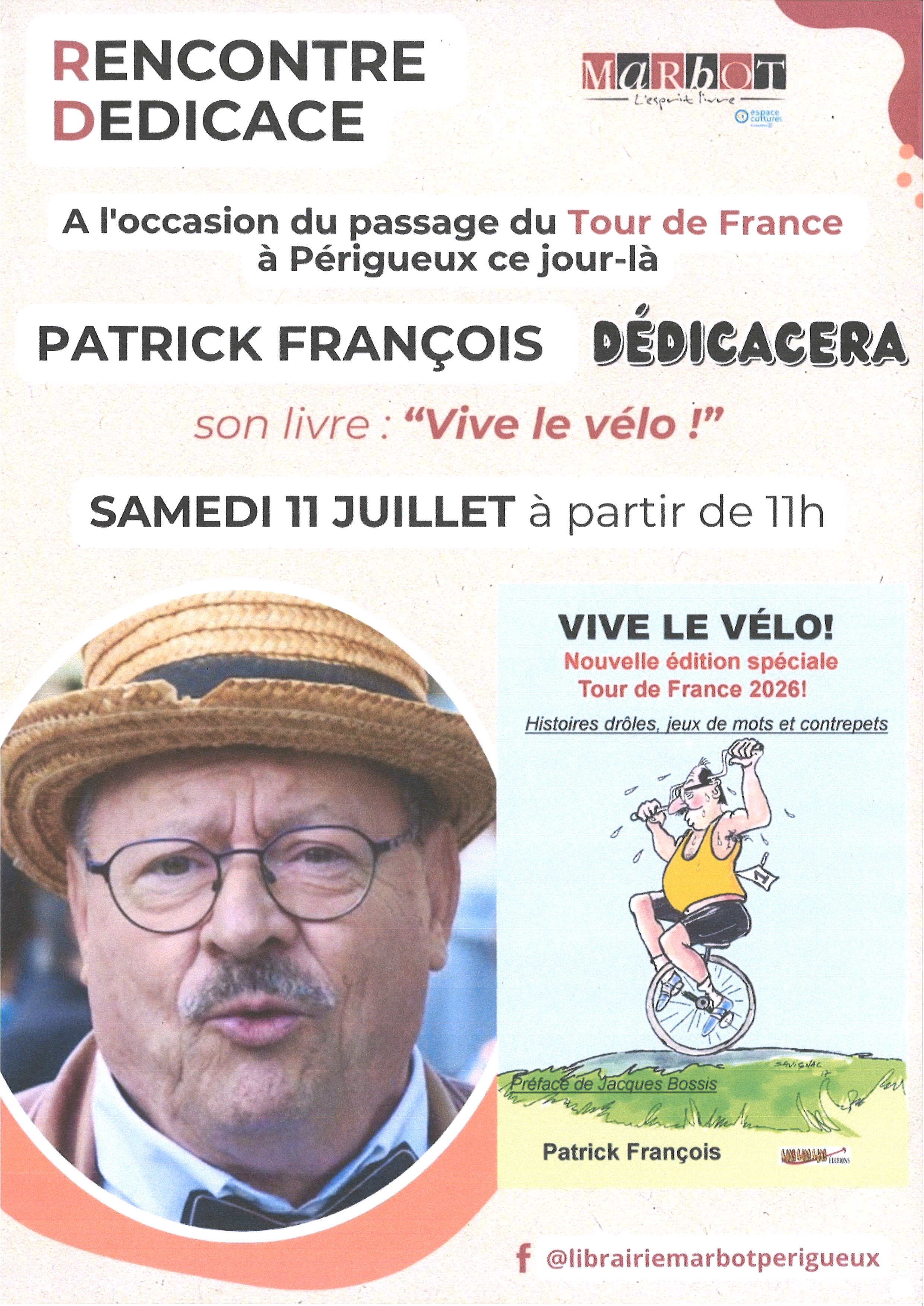 Rencontre et dédicace avec Patrick François -  ...