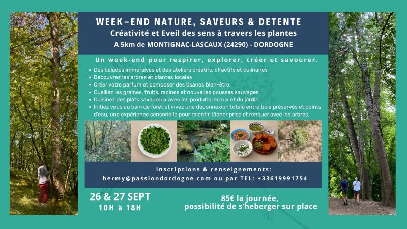 Week-end nature, saveurs et détente