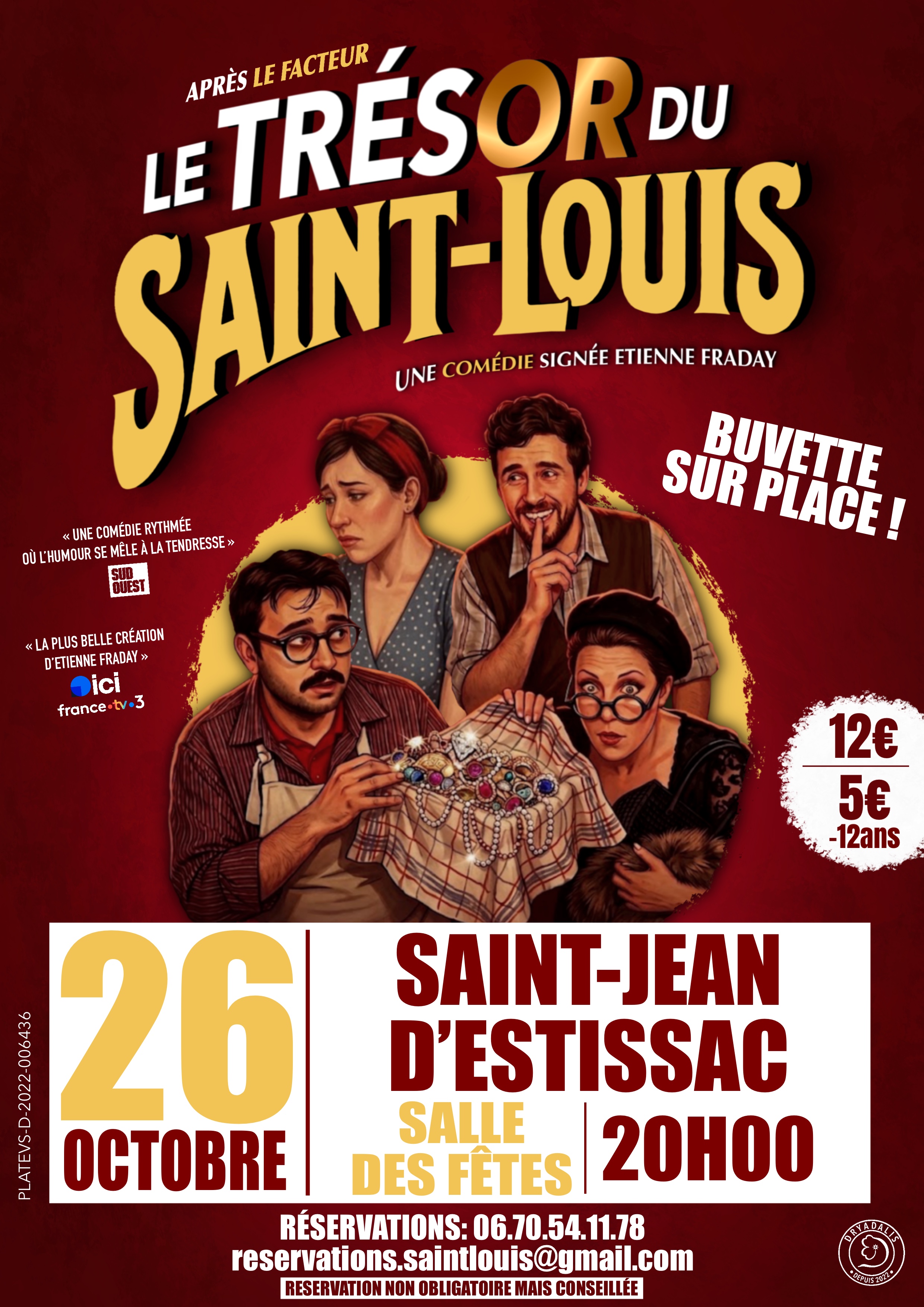 Théâtre "Le Trésor du Saint-Louis"