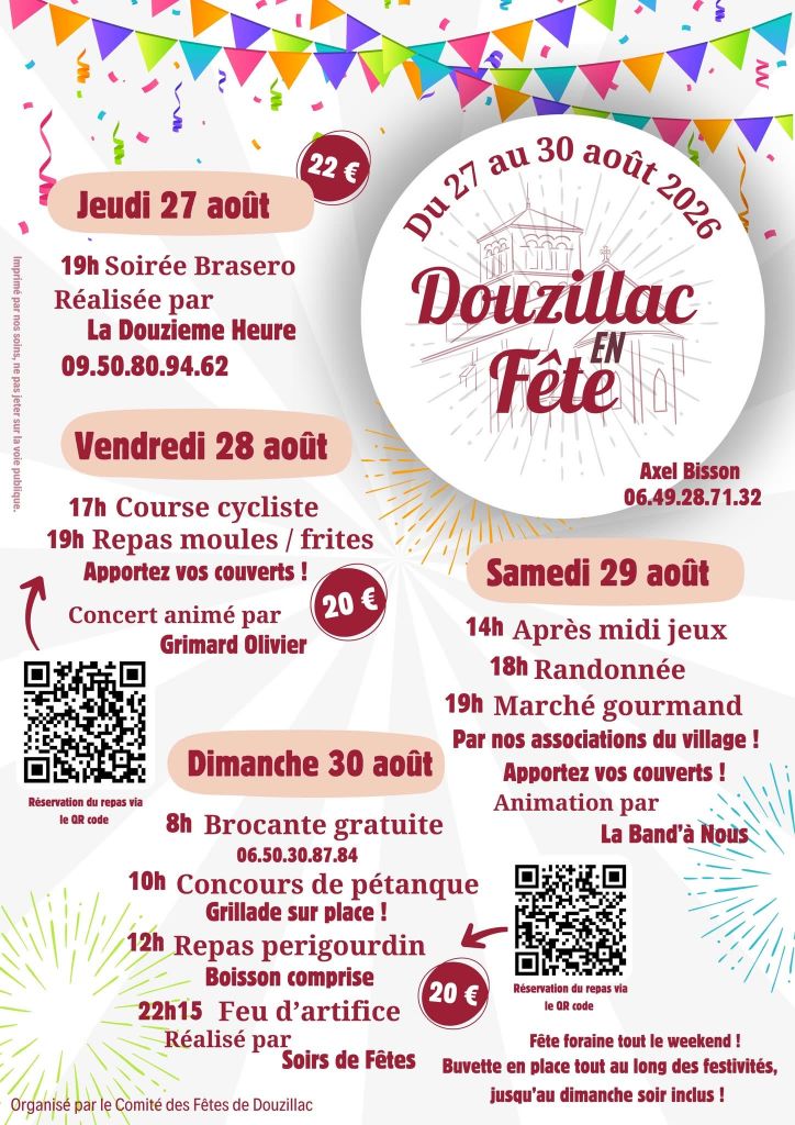 Douzillac en fête