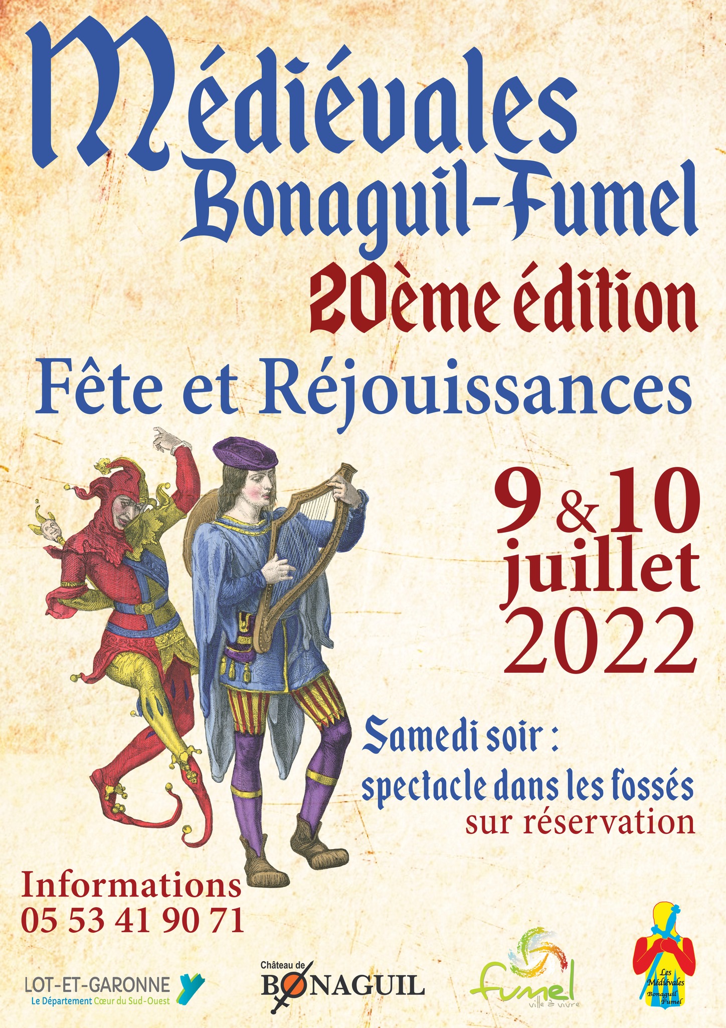 Médiévales Bonaguil-Fumel : 20ème édition