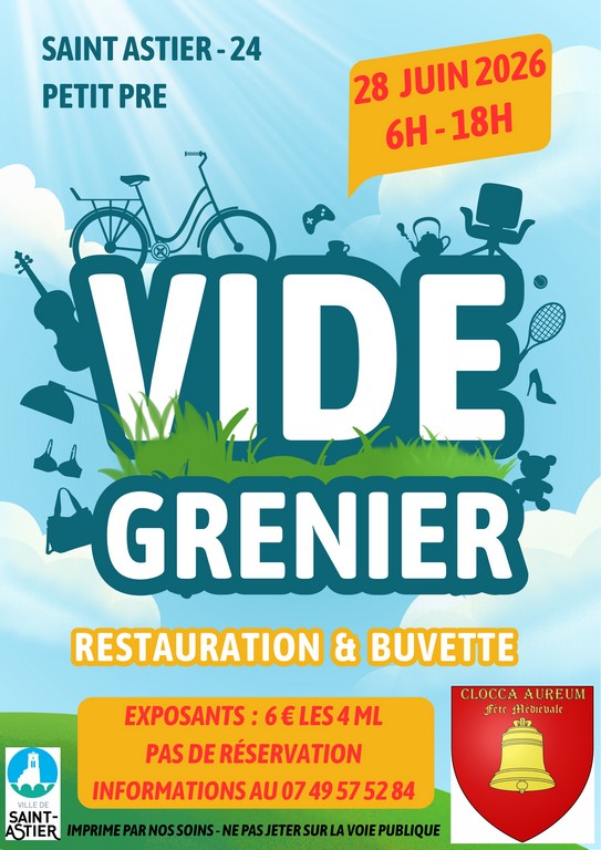 Vide-grenier annulé