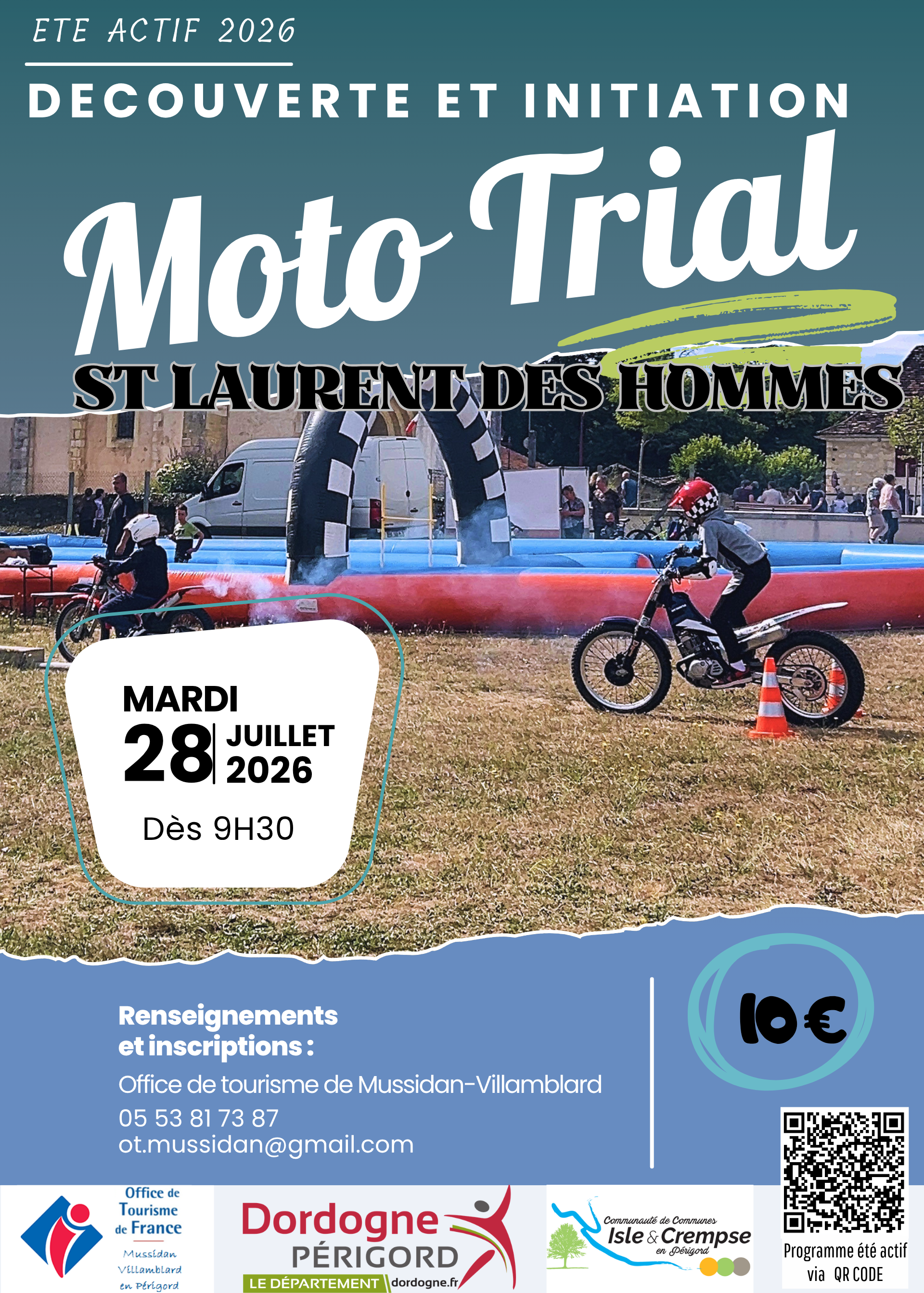 Eté actif : Moto Trial