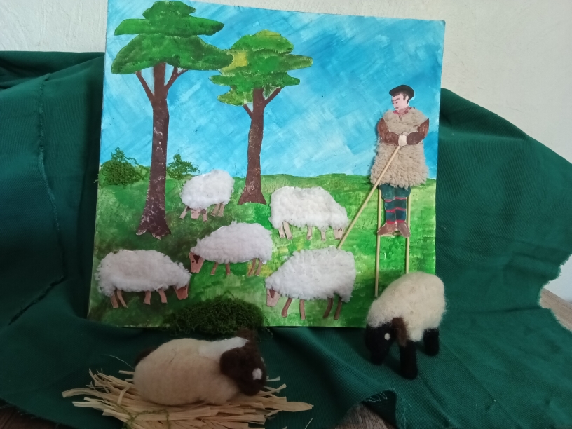 Automne en Scène : Atelier créatif pour enfants réalisatin d'un mouton et d'un berger landais