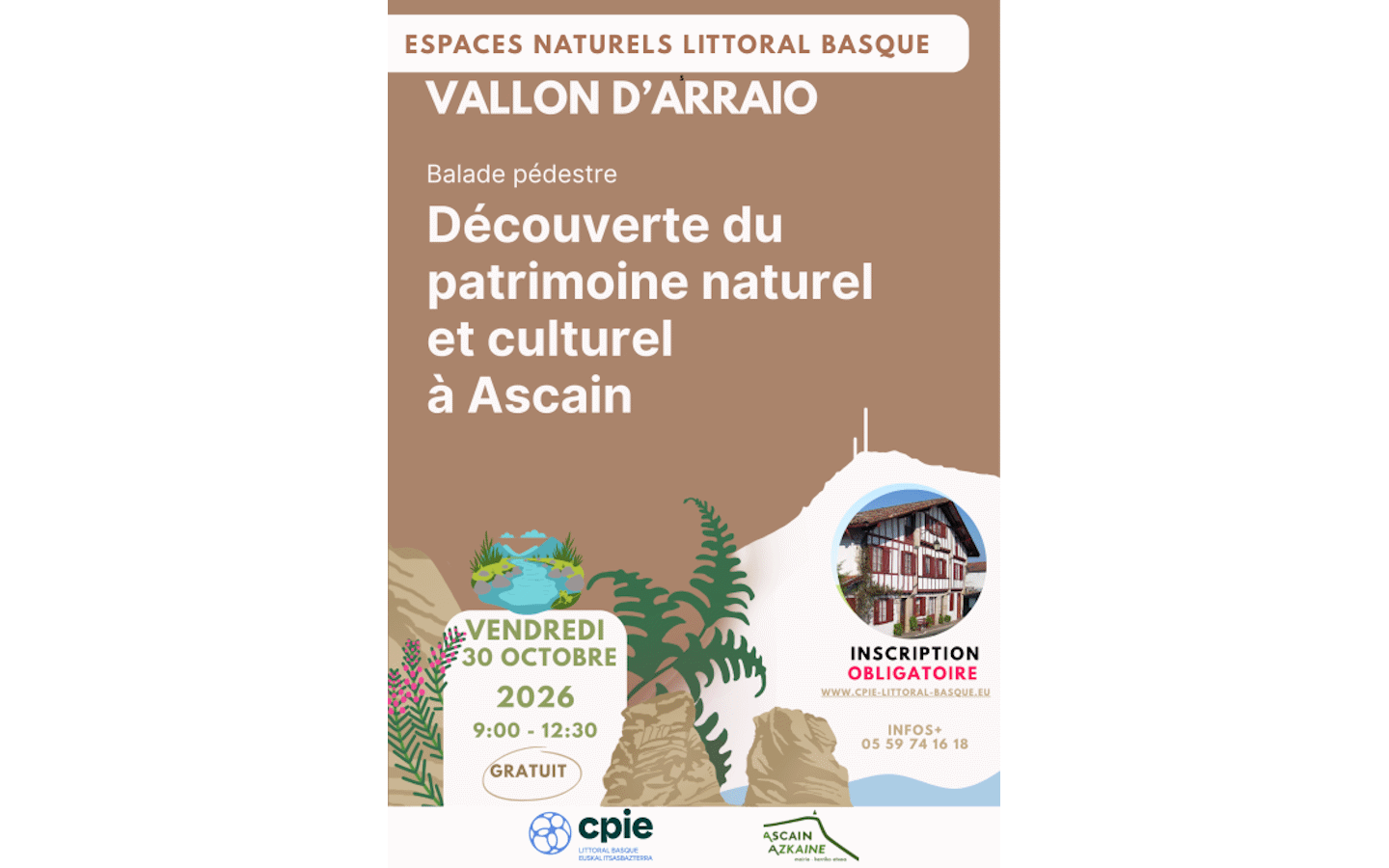 Balade : Le vallon d'Arraio, découverte du pat ...