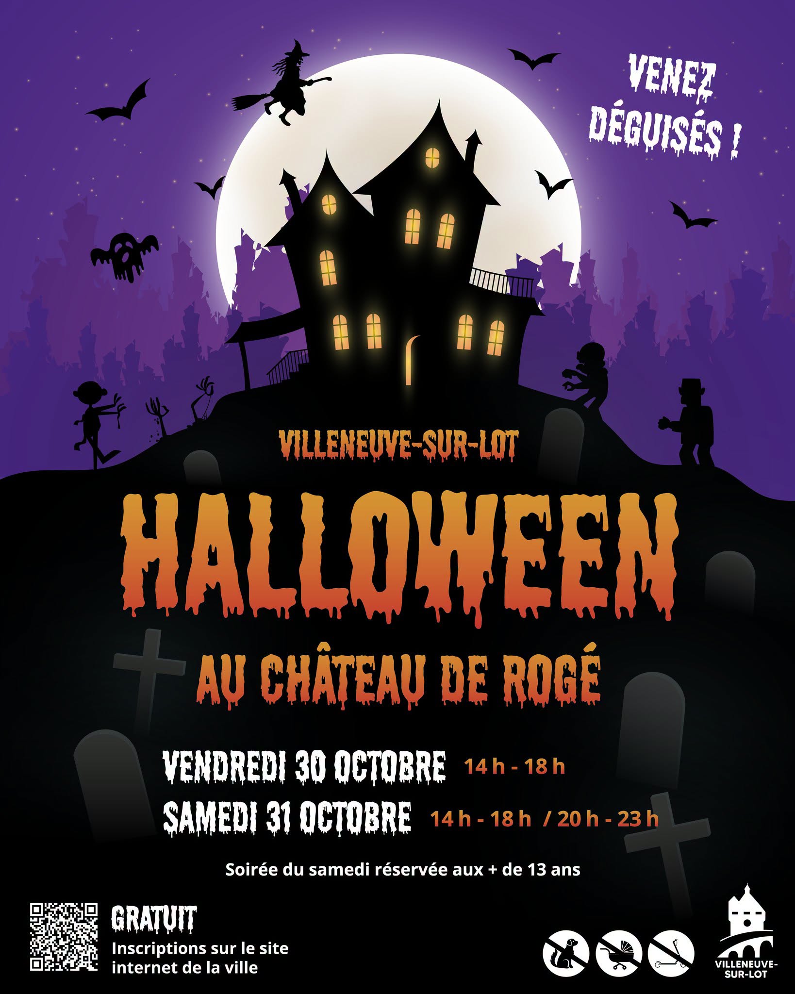 Halloween au Château de Rogé