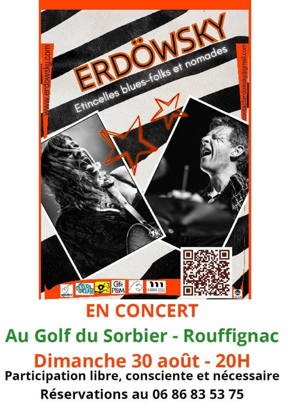 Concert de Erdöwsky au Golf du Sorbier