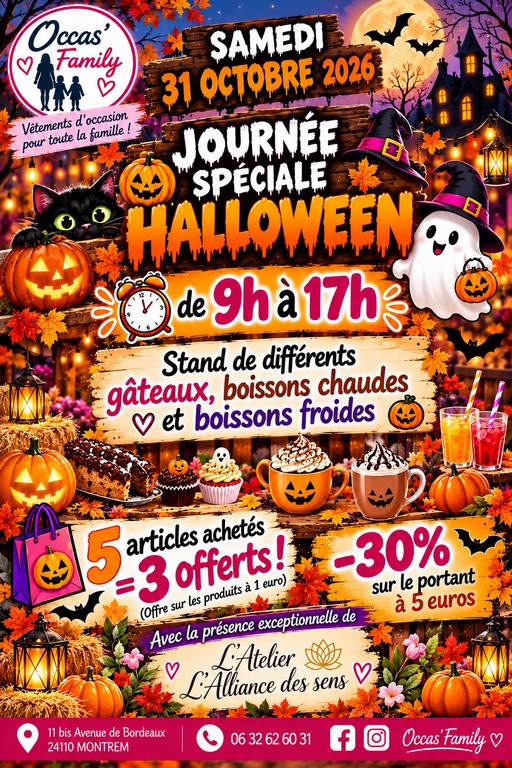 Journée spéciale halloween
