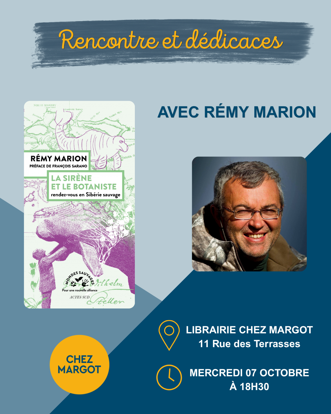 Rencontre et dédices avec Rémy Marion