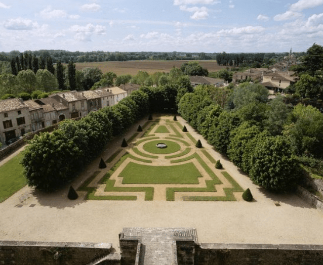 jardin du château