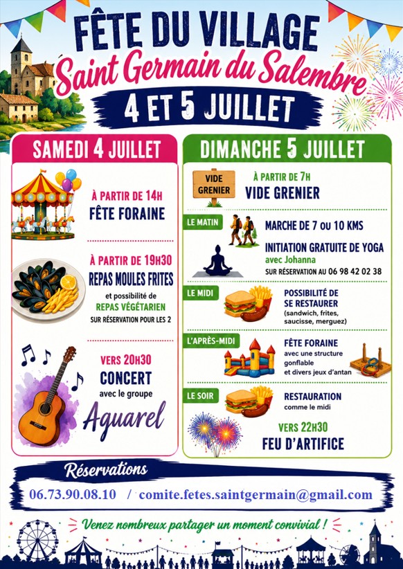 Fête de l'été et vide-grenier