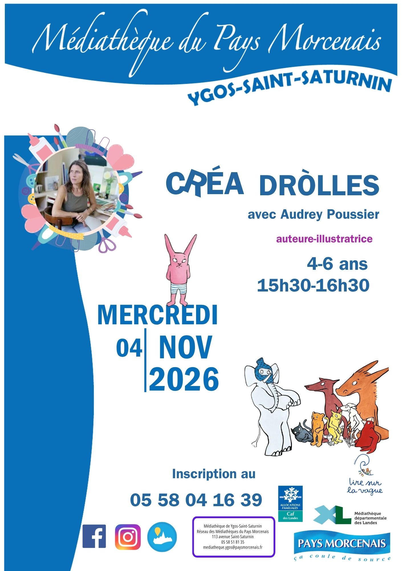 Créà Dròlles avec Audrey Poussier