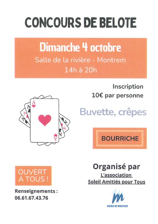 Concours de belote