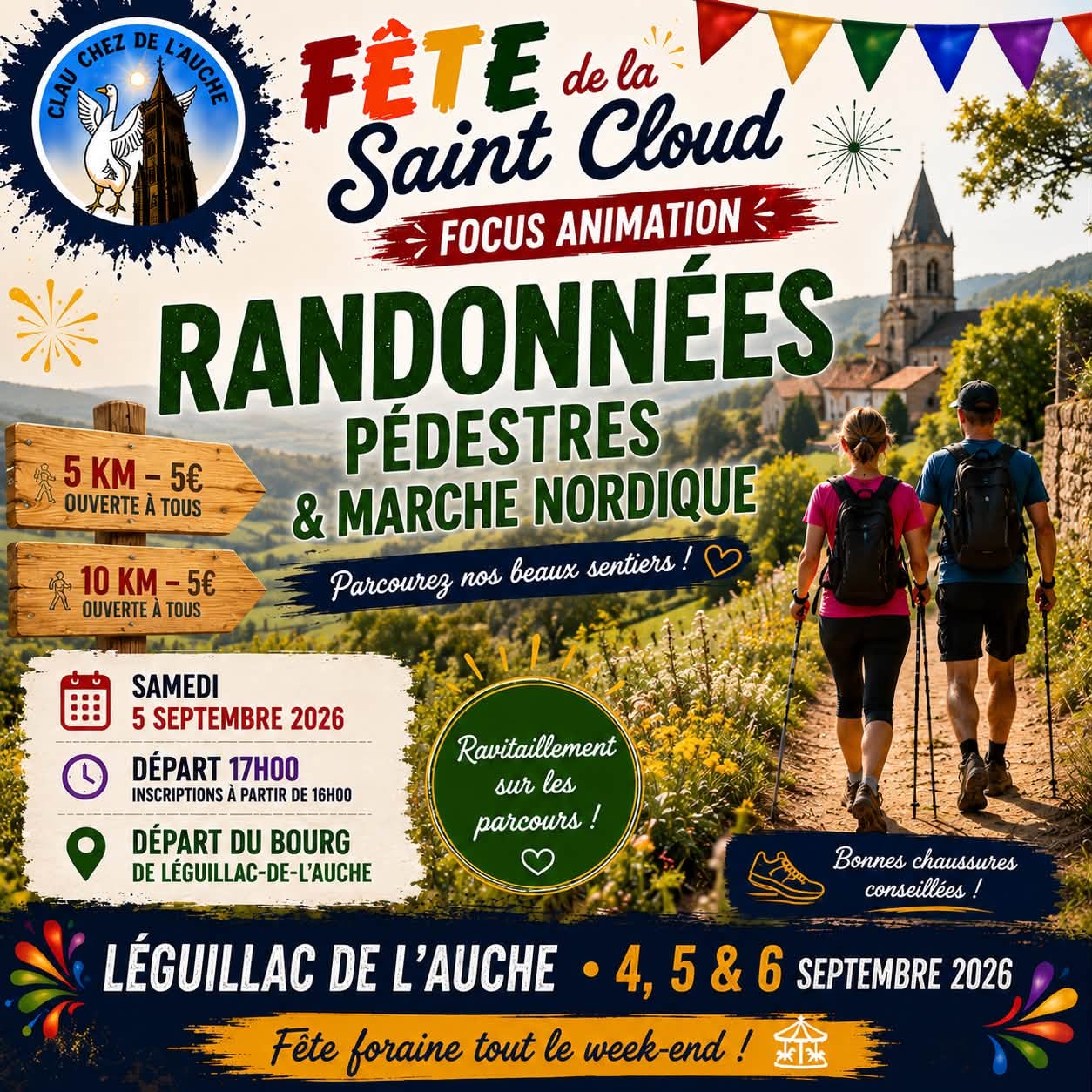 Fête de la St Cloud - Randonnées