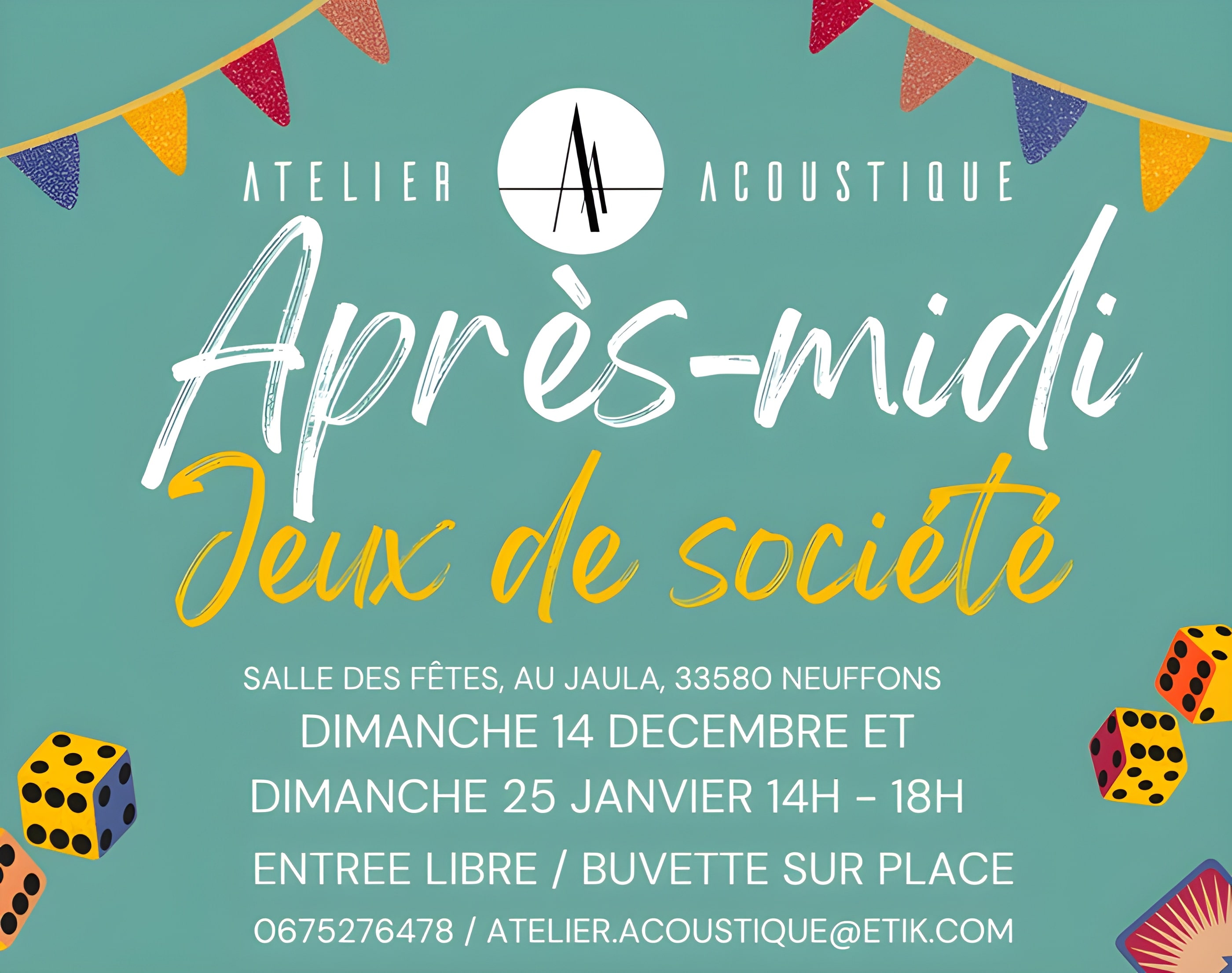 Après-midi jeux de société