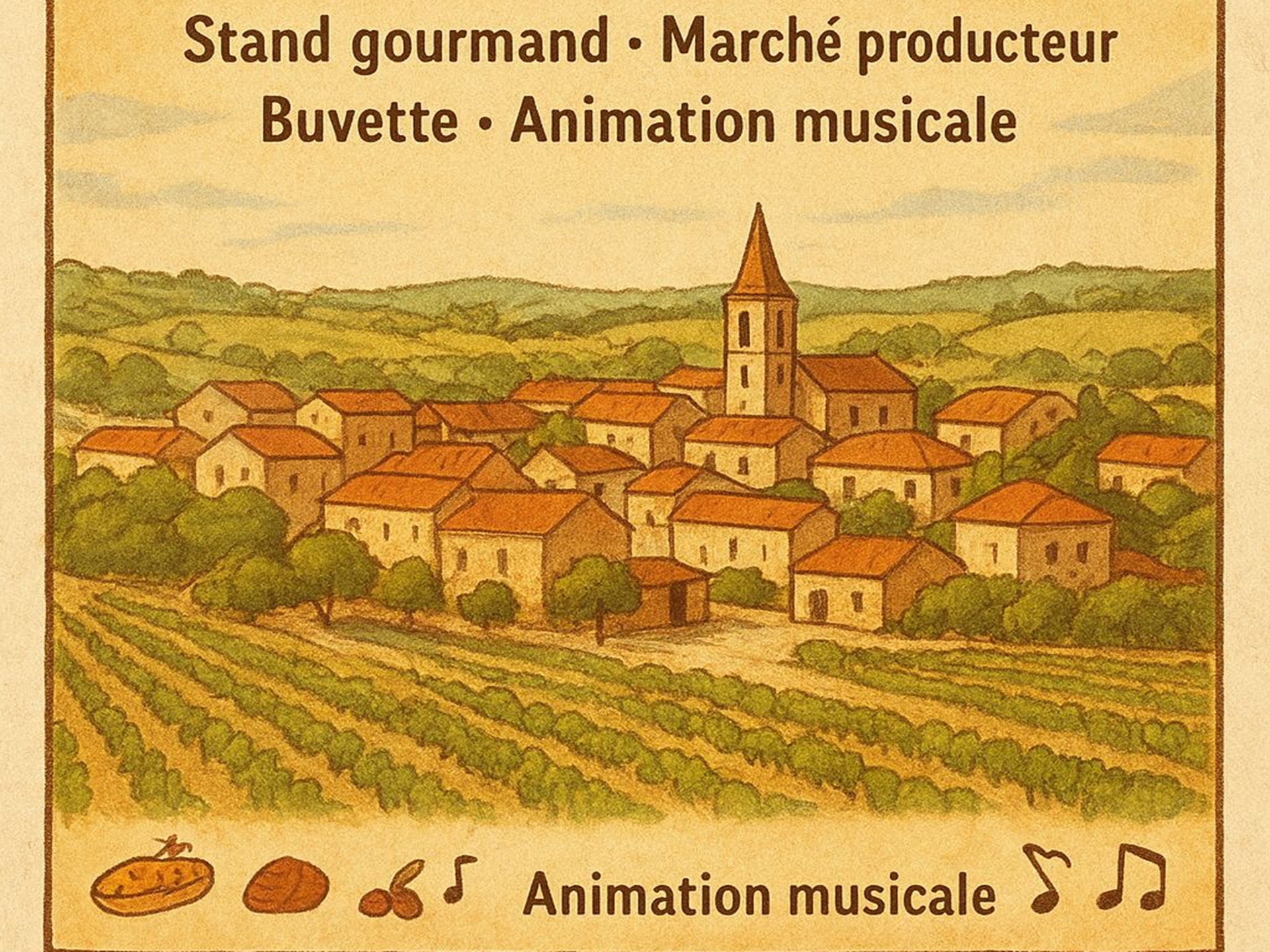 Marché gourmand