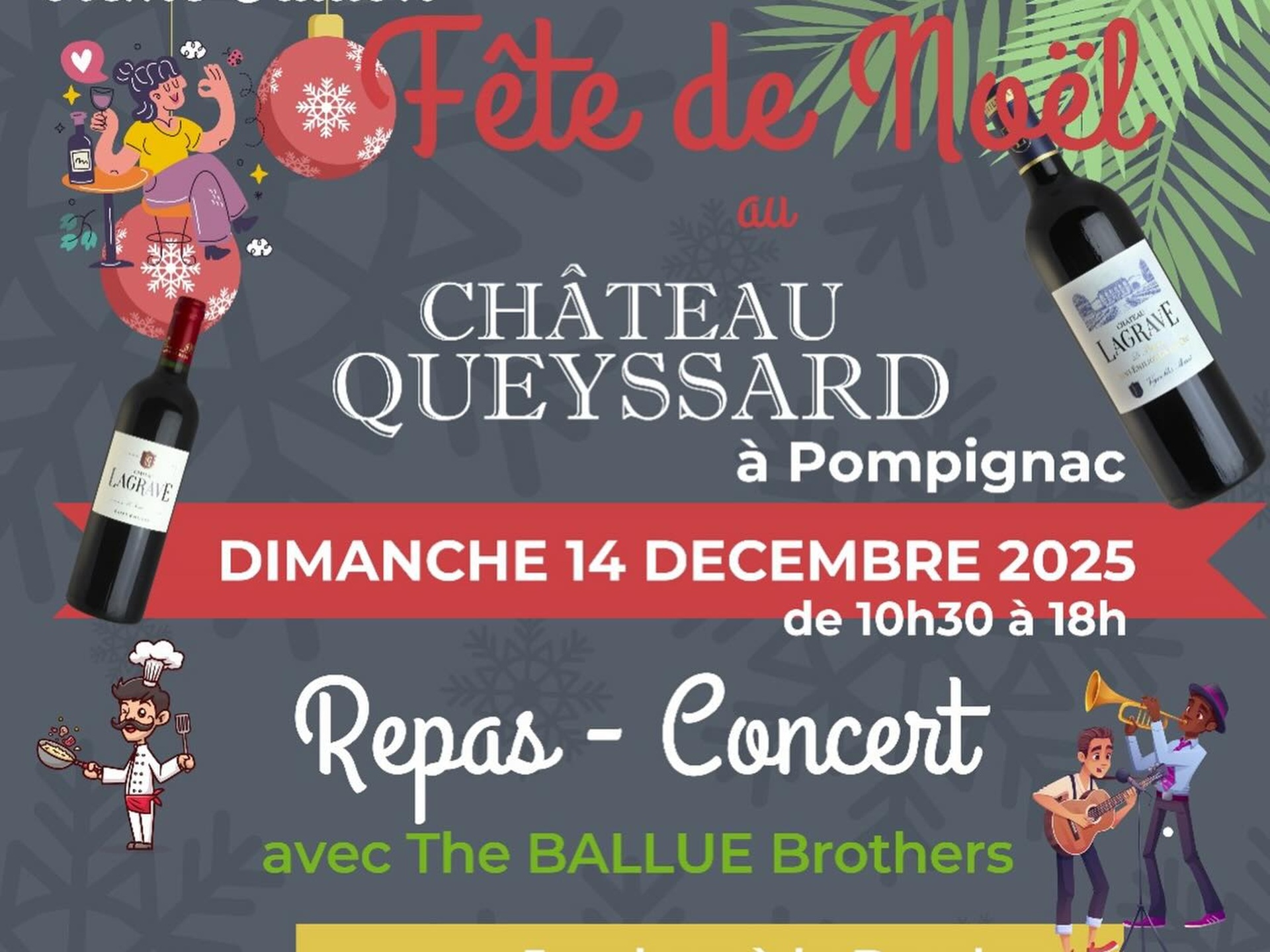 Fête de Noël au Château Queyssard
