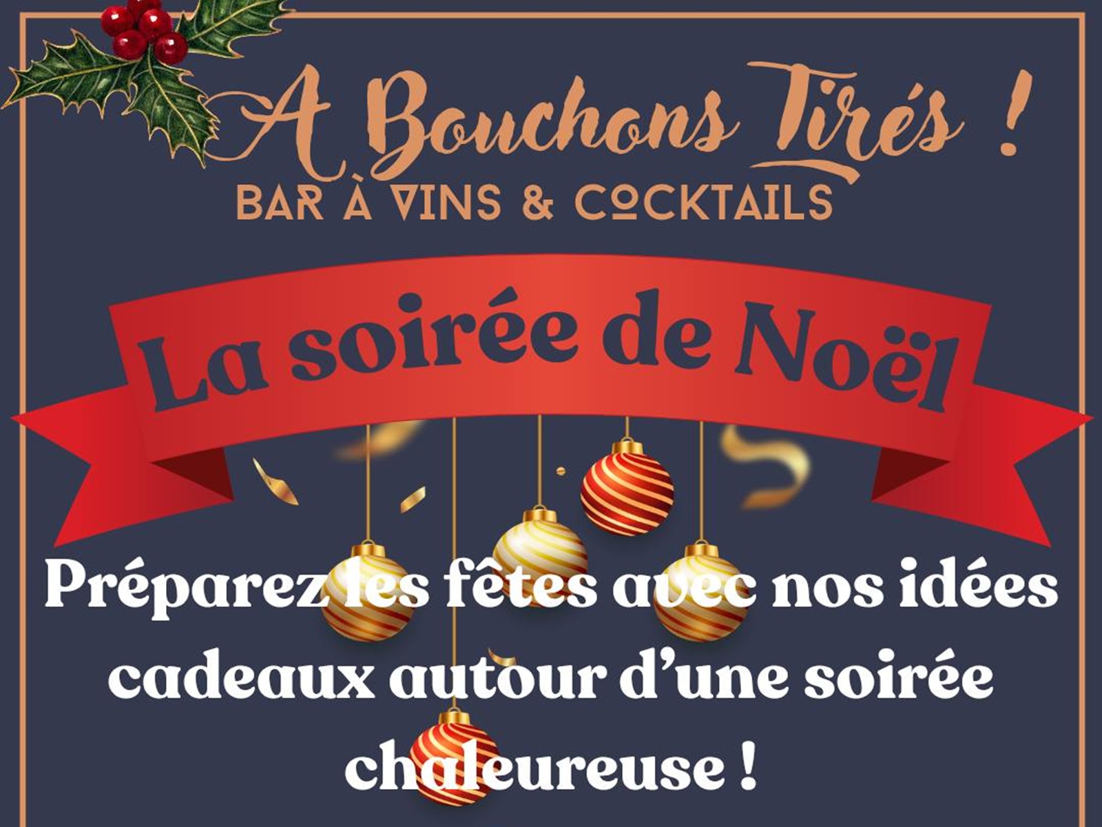 La soirée de Noël au Château Garrineau