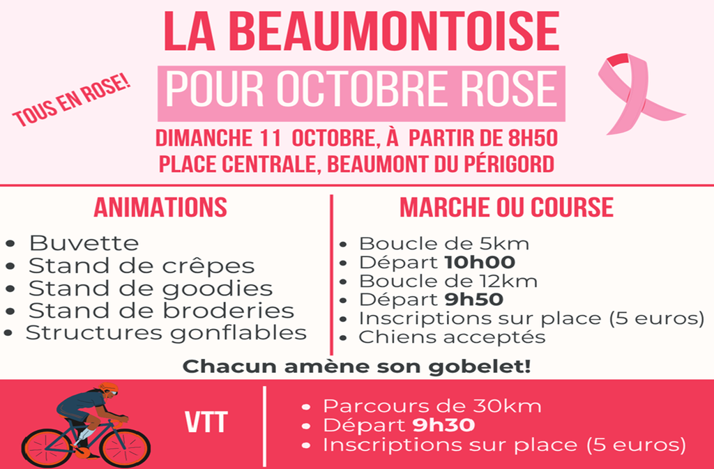 Octobre rose | La Beaumontoise