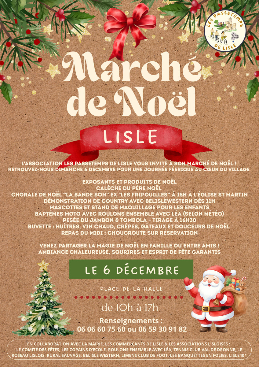 Marché de Noël de Lisle