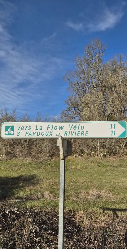 Circuit vélo entre Brantôme et Saint-Jean-de-Côle