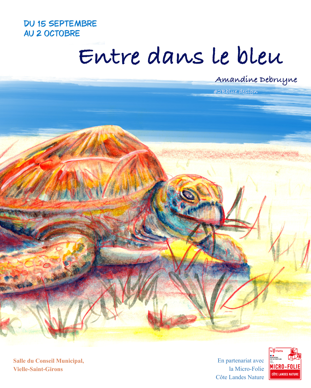 Exposition « Entre dans le bleu »