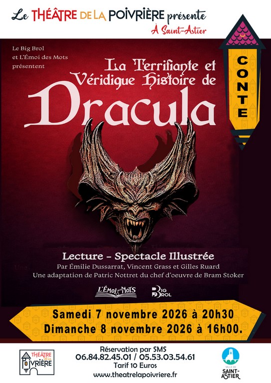 Spectacle illustré "Dracula"