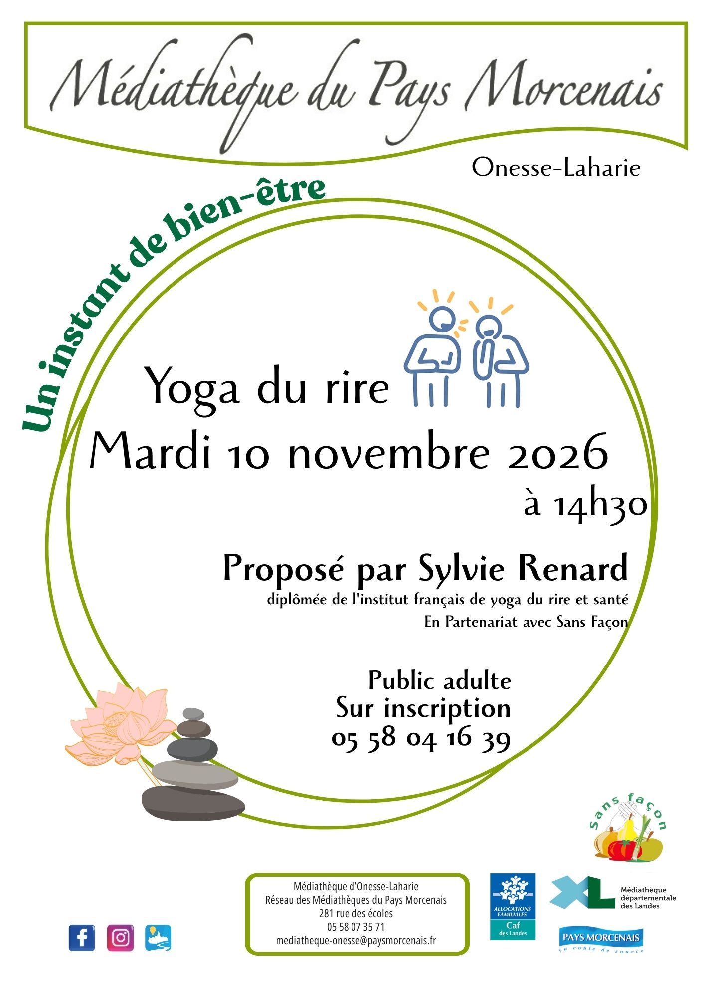 Un instant de bien-être - Yoga du rire