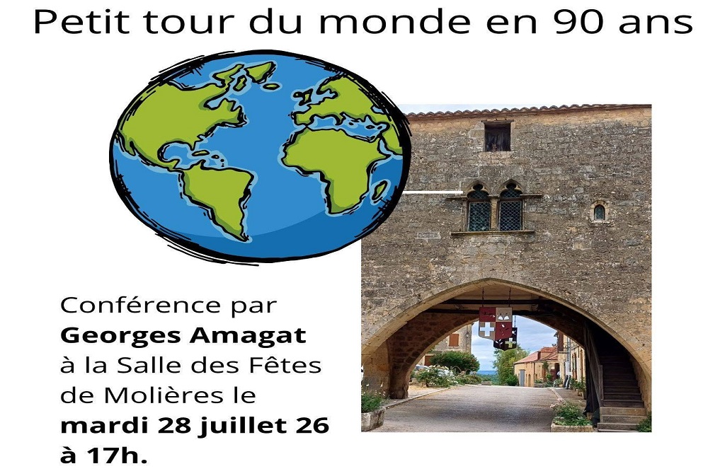 Conférence par Georges Amagat