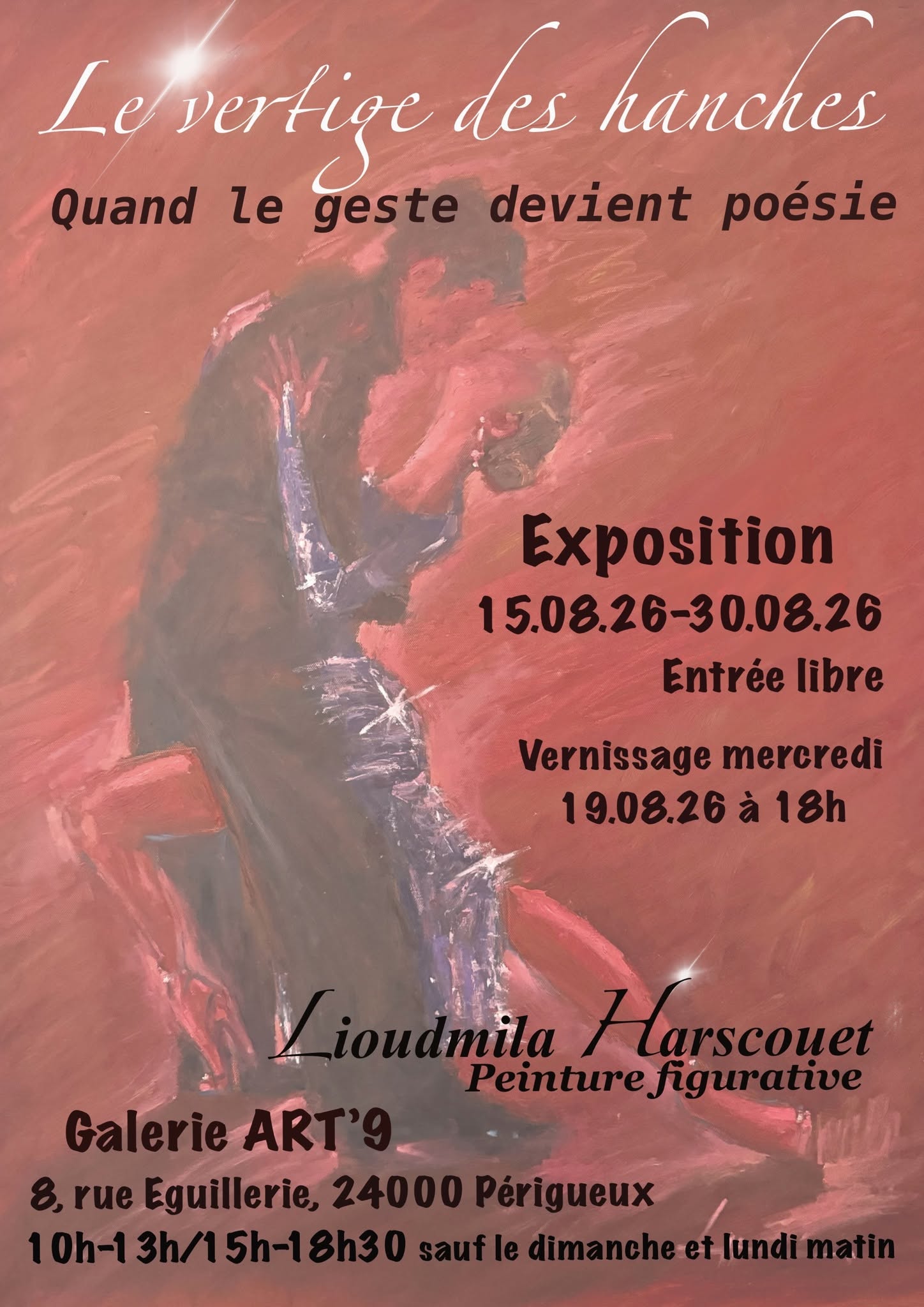 Exposition : Le vertige des hanches - Lioudmil ...