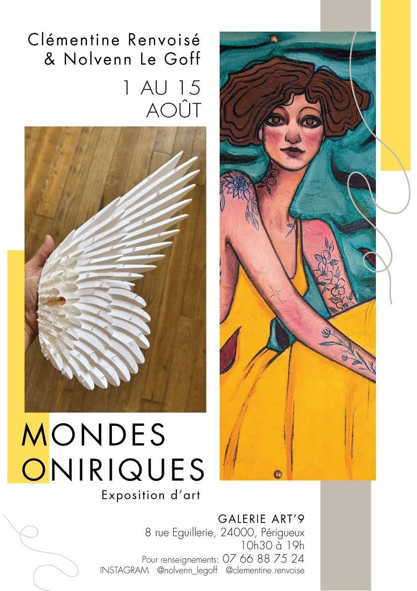 Exposition : Mondes Oniriques - Clémentine Ren ...