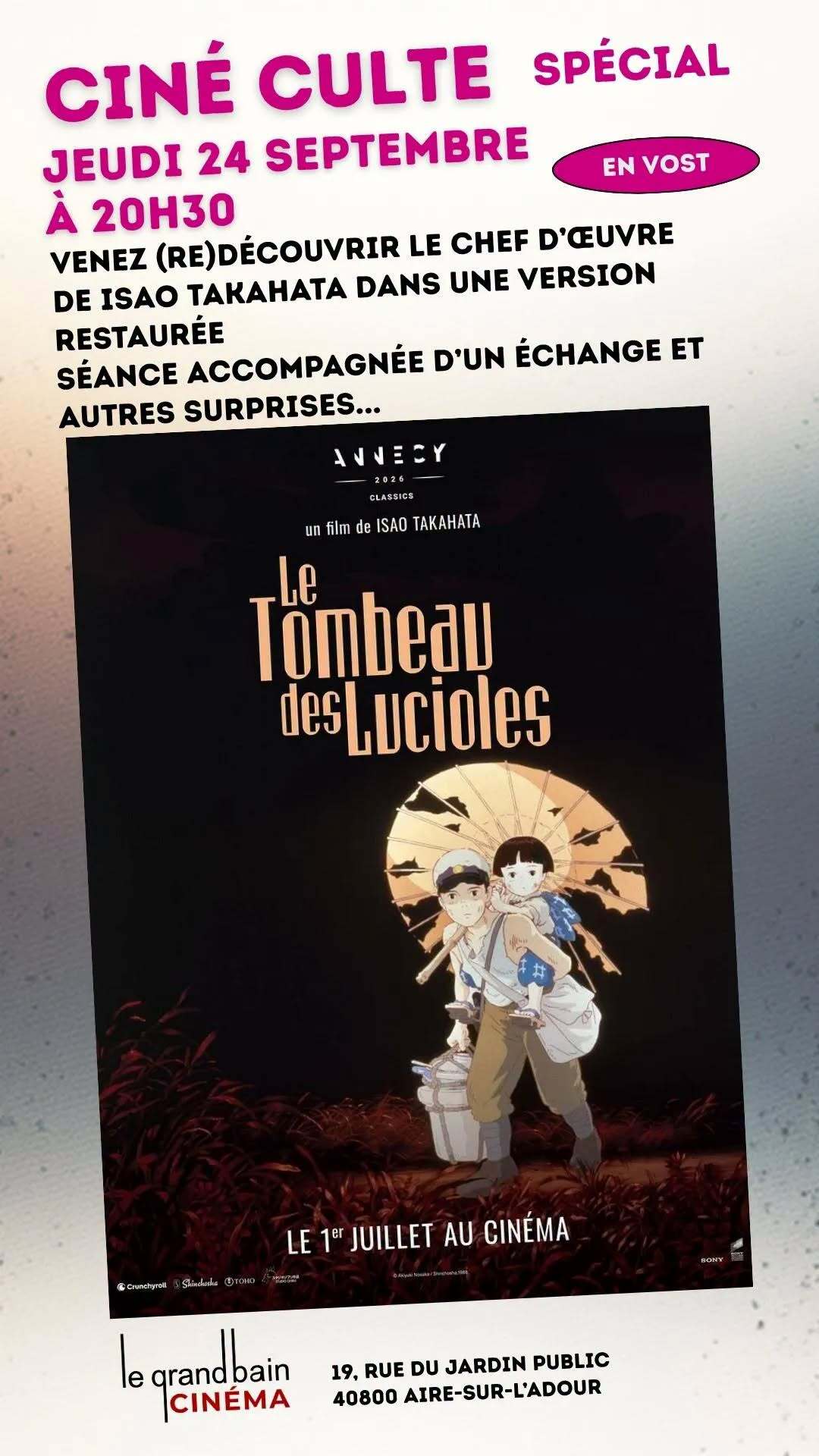 Ciné culte Au Grand Bain