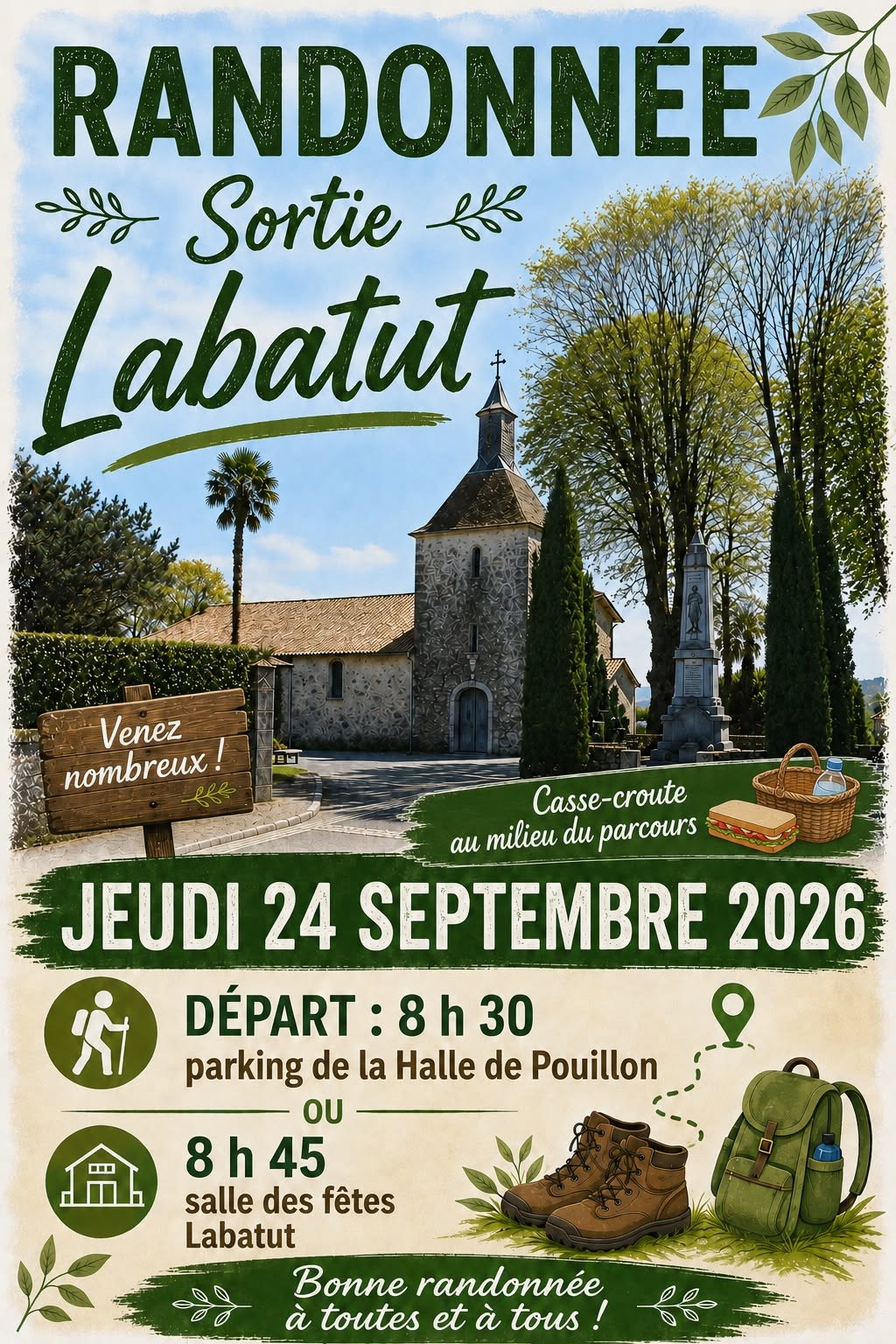 Sortie à Labatut