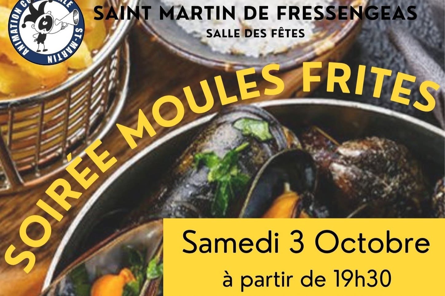 Soirée Moules Frites