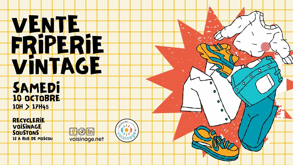 Vente friperie vintage